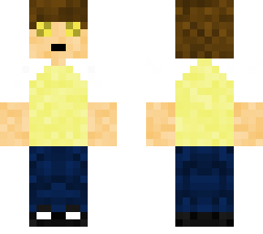 yellow shirt cyborg