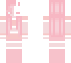<3 pastel pink and white bunny masked kawaii girl <3