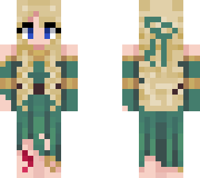 (credit: r0ck3nra3) green dress 2