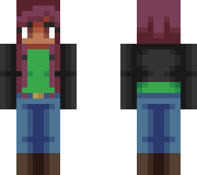 black jacket