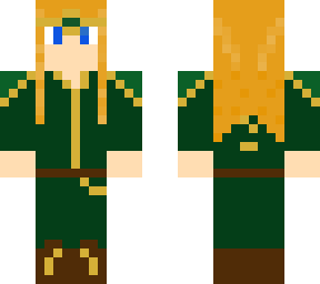 blond-haired forest elf male 2
