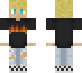 blond skater
