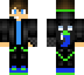 blue & green fox gamer boy