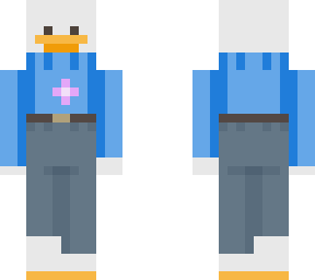 blue flower chicken