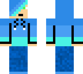 blue hoodie boi