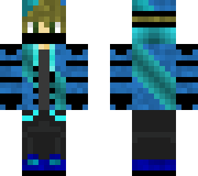 blue jacket boy