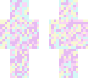 blue pink yellow n purple confetti