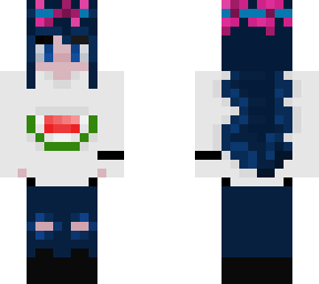 dark blue n white
