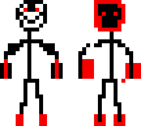 demonic stickman