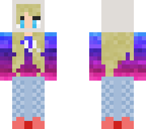 dirty blonde hair hoodie space-girl