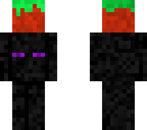 enderman holding grass