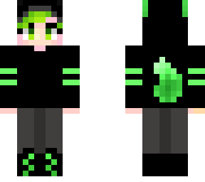 epic gamer but with paints and green strypes