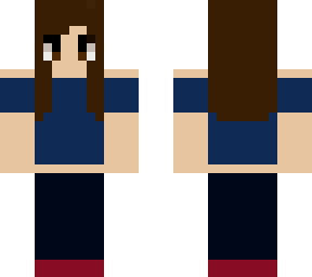 first minecraft skin haha