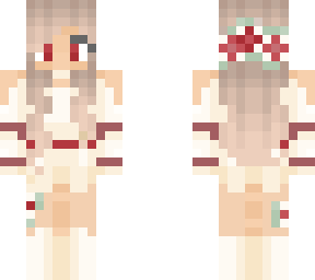 flower hair girl blonde