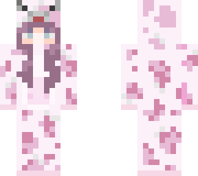 girl strawberry cow outfit  by eichi
