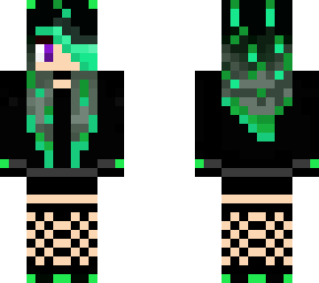 green cybergoth