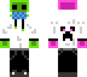 green slime boy with mask