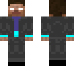 herobrian in a suit (grey)
