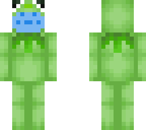 kermit the frog but with a mask