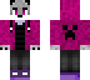 lobo con flow  morado