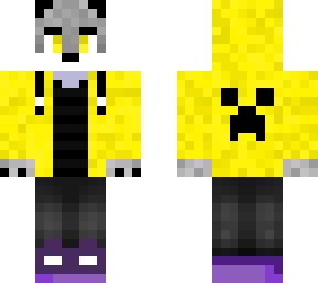 lobo con flow amarillo