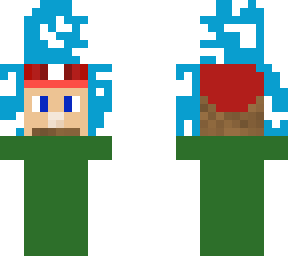 mario going down a tube