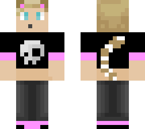 me with skull t
