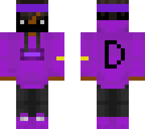 minecraft purple hoodie @dark_fusionx
