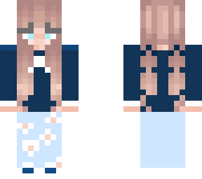 navy blue girl