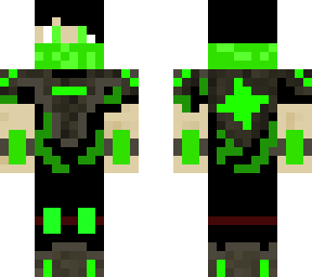 neon emerald warrior