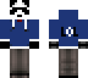 panda with sweater
