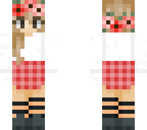 plaid girl