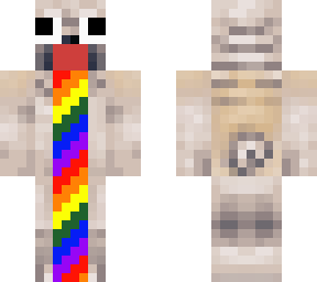 pug barfing rainbows