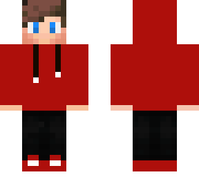 red hoodie boy