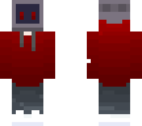 robot with tv head