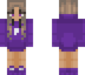 slightly edited purpled egirl skin