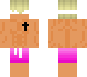 swim suit (with mask)