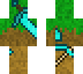 sword and pickaxe