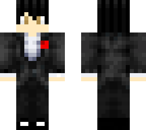 teen special black hair style tuxedo