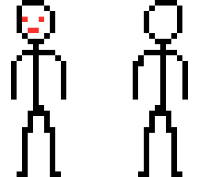the new stick man is in town