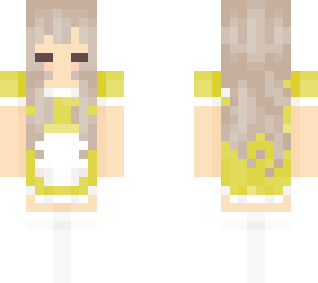 yellow french maid