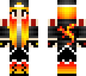 actual fire girl (,or is she a fire gamer girl?)
