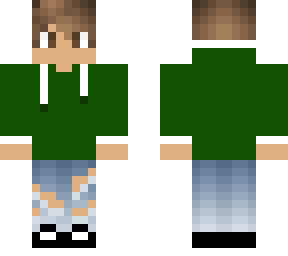 ari - green sweater kid