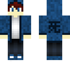 blue camo jacket boy