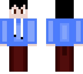 blue cute boy