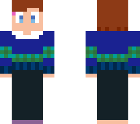 comfy sweater girl