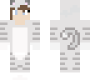 cute girl in cat onsie
