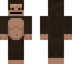 dark brown gorilla