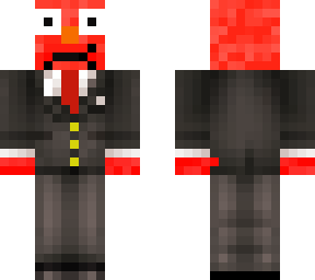 elmo in suit and tie