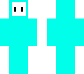 fall guys skin default blue light